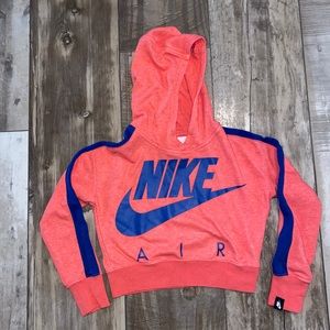 Girls Nike Crop Hoodie size M